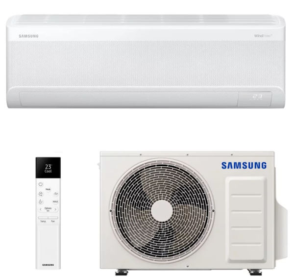 Samsung AR60F12C1AWN/EU + AR60F12C1AWX/EU WindFree™ Comfort S2 Inverteres Split klíma